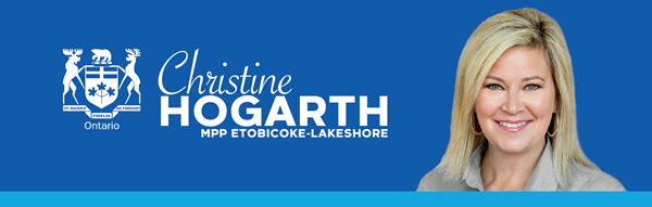Christine Hogarth, MPP Etobicoke-Lakeshore